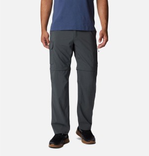 Columbia Silver Ridge Utility Convertible Men's Pants Grey | NTKAIZ-124