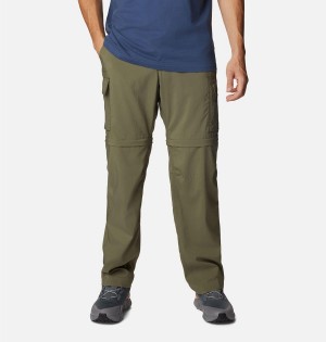 Columbia Silver Ridge Utility Convertible Men's Pants Green | CPIKBD-310
