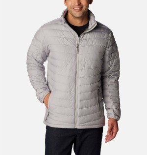 Columbia Slope Edge Insulated Men's Puffer Jacket Grey | IFXHWS-214