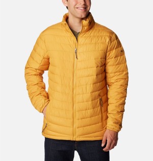 Columbia Slope Edge Insulated Men's Puffer Jacket Yellow | WEAGVQ-380
