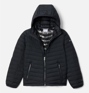 Columbia Slope Edge Kids' Jacket Black | QWACGY-276