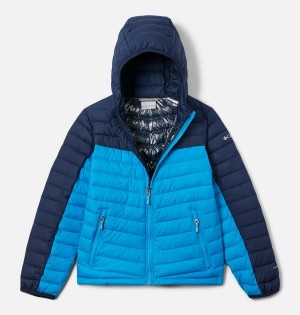 Columbia Slope Edge Kids' Jacket Blue | FDVLXI-138
