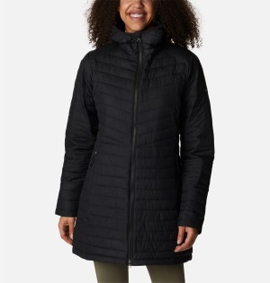 Columbia Slope Edge Mid Women's Coats Black | WAKCXT-126