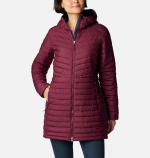 Columbia Slope Edge Mid Women's Coats Purple | JSLBZT-910