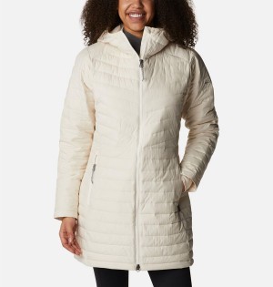 Columbia Slope Edge Mid Women's Coats White | UHONKV-854
