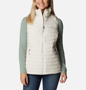 Columbia Slope Edge Women's Vest White | CIBSQF-816