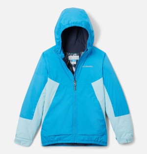 Columbia Snow Problem Kids' Jacket Blue | AURDFS-407