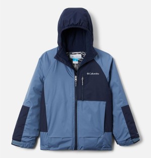 Columbia Snow Problem Kids' Jacket Navy | ALCFBW-860
