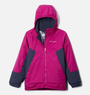 Columbia Snow Problem Kids' Jacket Pink | AOWREV-643