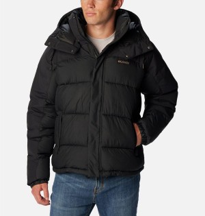 Columbia Snowqualmie Insulated Men's Puffer Jacket Black | FORNYC-617