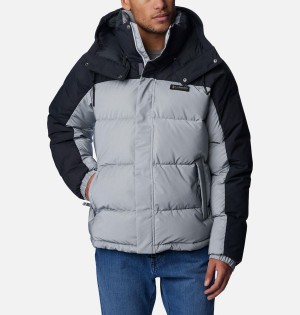 Columbia Snowqualmie Insulated Men's Puffer Jacket Grey | CZSPLA-298