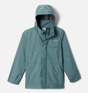 Columbia Static Ridge Field Kids' Jacket Turquoise | MVIKJA-247
