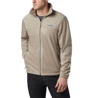 Columbia Steens Mountain 2.0 Full Zip Men's Fleece Jacket Khaki | ENGUAQ-380