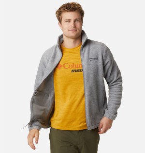 Columbia Steens Mountain 2.0 Full Zip Men's Fleece Jacket Grey | DFTBYK-138