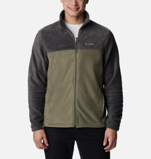 Columbia Steens Mountain 2.0 Full Zip Men's Fleece Jacket Olive | JTYFNQ-789