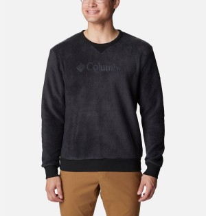 Columbia Steens Mountain Crew Top 2.0 Men's Pullover Black | HYBWDP-795