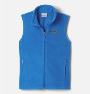 Columbia Steens Mountain Fleece Kids' Vest Blue | GTPSWI-462