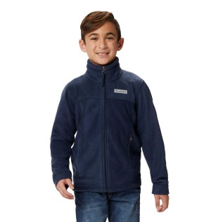 Columbia Steens Mountain II Fleece Kids' Jacket Navy | OGIUVB-390