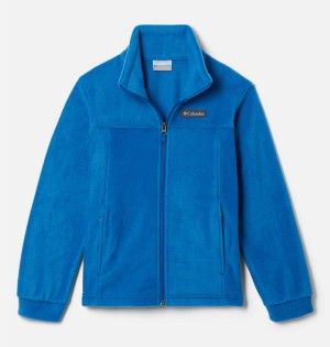 Columbia Steens Mountain II Fleece Kids' Jacket Blue | QKCSDZ-475