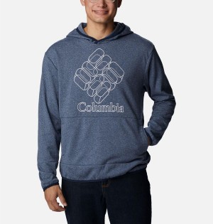Columbia Stone Canyon Men's Hoodie Blue | EMYHCQ-857