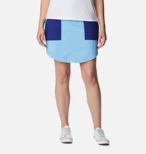Columbia Summerdry Women's Skirts Blue | SOGIUH-612