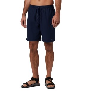 Columbia Summertide Stretch Men's Shorts Navy | BVLRIU-130