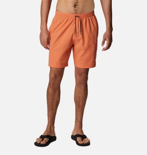 Columbia Summertide Stretch Men's Shorts Orange | CVRTLJ-467