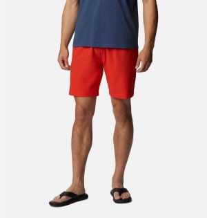 Columbia Summertide Stretch Men's Shorts Red | QDCXKN-190