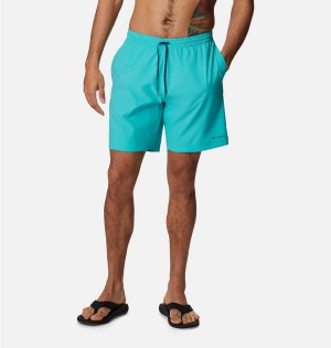 Columbia Summertide Stretch Men's Shorts Turquoise | BOPDKN-145