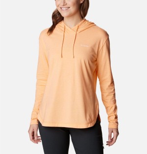 Columbia Sun Trek Pullover Women's Hoodie Orange | KORZPA-761