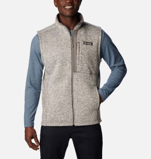 Columbia Sweater Weather Men's Vest Grey | TQUSVH-801