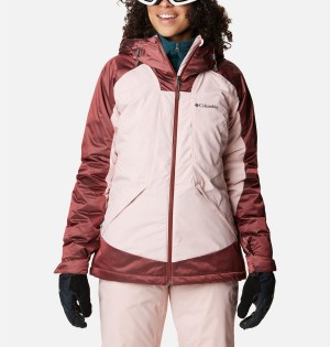 Columbia Sweet Shredder II Insulated Women's Ski Jacket Pink | TYFUSZ-837