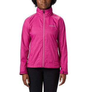 Columbia Switchback III Women's Rain Jacket Purple | JTKODQ-379
