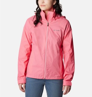 Columbia Switchback III Women's Rain Jacket Pink | WZXCMK-726