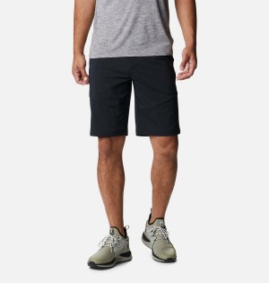 Columbia Tech Trail Men's Shorts Black | CRFJHA-032