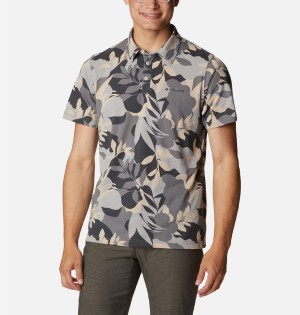 Columbia Thistletown Hills Men's Polo Shirt Grey | SOGTUP-172