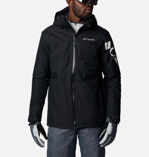 Columbia Timberturner II Men's Ski Jacket Black | TZLNQG-518