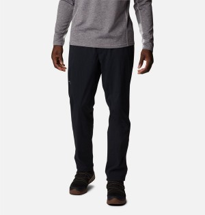 Columbia Titan Pass Lightweight Men's Pants Black | FXWNQK-384