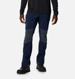 Columbia Titan Ridge II Men's Pants Navy | AXNZPY-314