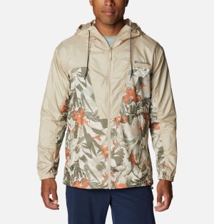 Columbia Trail Traveler Men's Windbreaker Khaki | SGCDRN-051