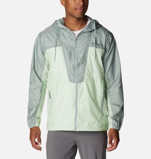 Columbia Trail Traveler Men's Windbreaker Green | DHVZCM-217