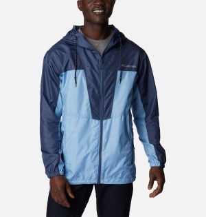Columbia Trail Traveler Men's Windbreaker Blue | RCNDQV-547