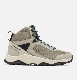 Columbia Trailstorm Ascend Mid Waterproof Men's Hiking Shoes Beige | SLMPHY-294