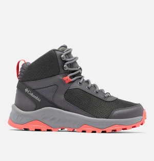 Columbia Trailstorm Ascend Mid Waterproof Women's Hiking Shoes Grey | MEGPTQ-135