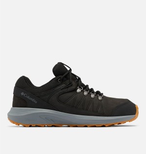 Columbia Trailstorm Crest Waterproof Men's Hiking Shoes Black | COTIBW-205