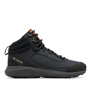 Columbia Trailstorm Peak Mid Men's Hiking Shoes Black | OIWNXU-189