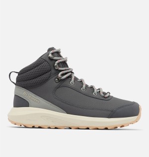 Columbia Trailstorm Peak Mid Women's Hiking Shoes Grey | PLZQTG-023