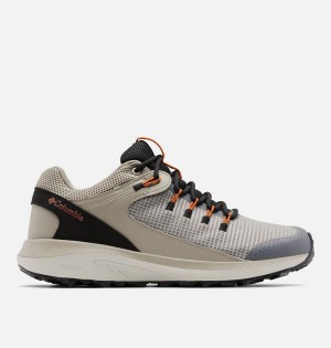 Columbia Trailstorm Waterproof Men's Hiking Shoes Beige | ZGLONH-523