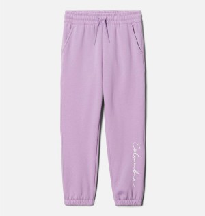 Columbia Trek II Joggers Kids' Pants Purple | PZHRCJ-874