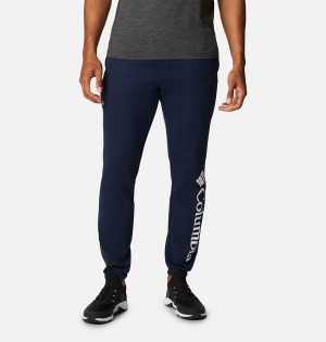 Columbia Trek Joggers Men's Pants Navy | HTLZVJ-694